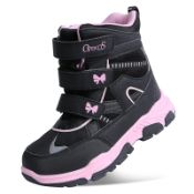 RRP £34.24 QZBAOSHU Girls Snow Boots Toddler Girls Waterproof