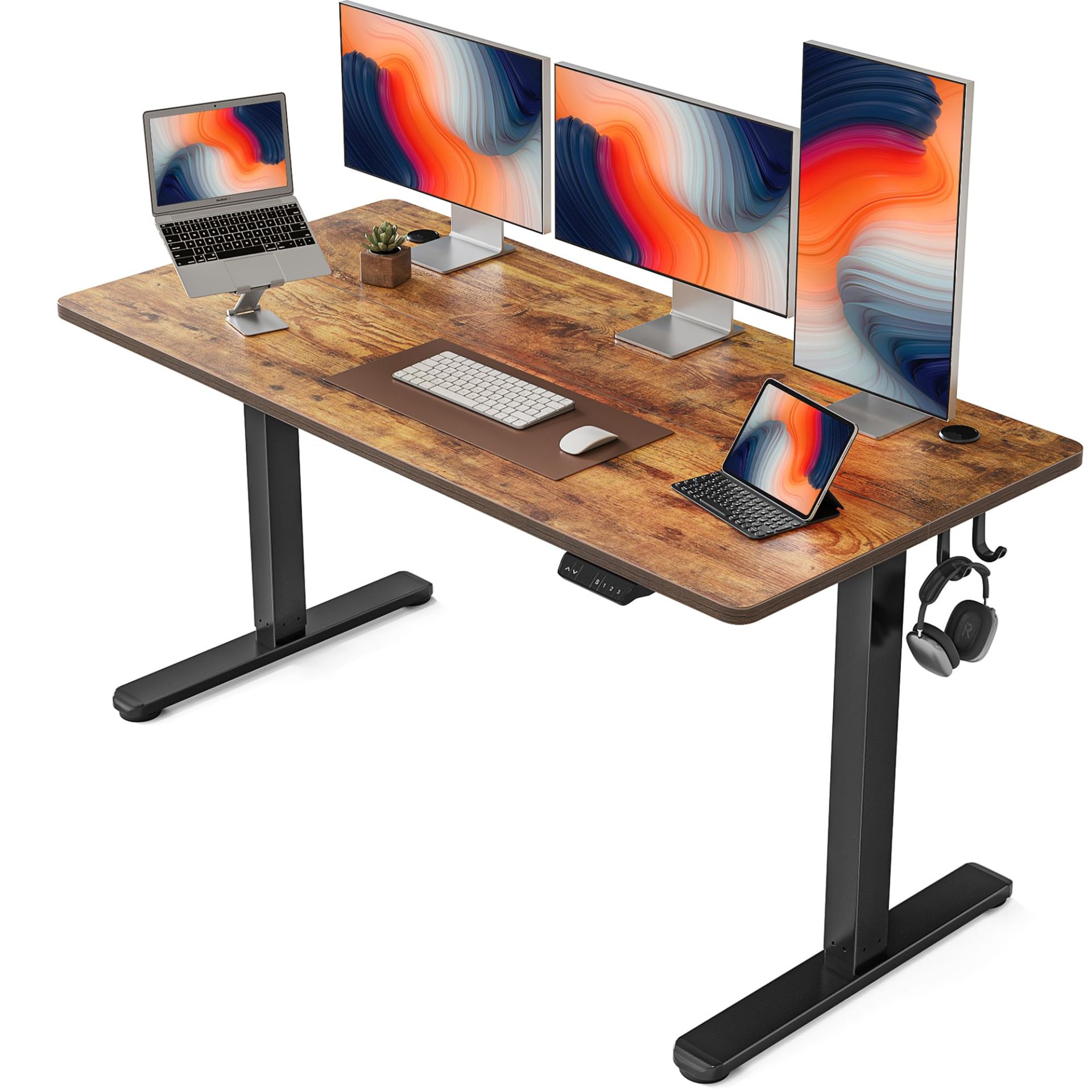 RRP £245.65 FEZIBO Height Adjustable Electric Standing Desk