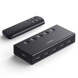RRP £33.40 UGREEN HDMI Switch 5 in 1 Out