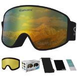 RRP £42.57 Snowboard Ski Goggles OTG