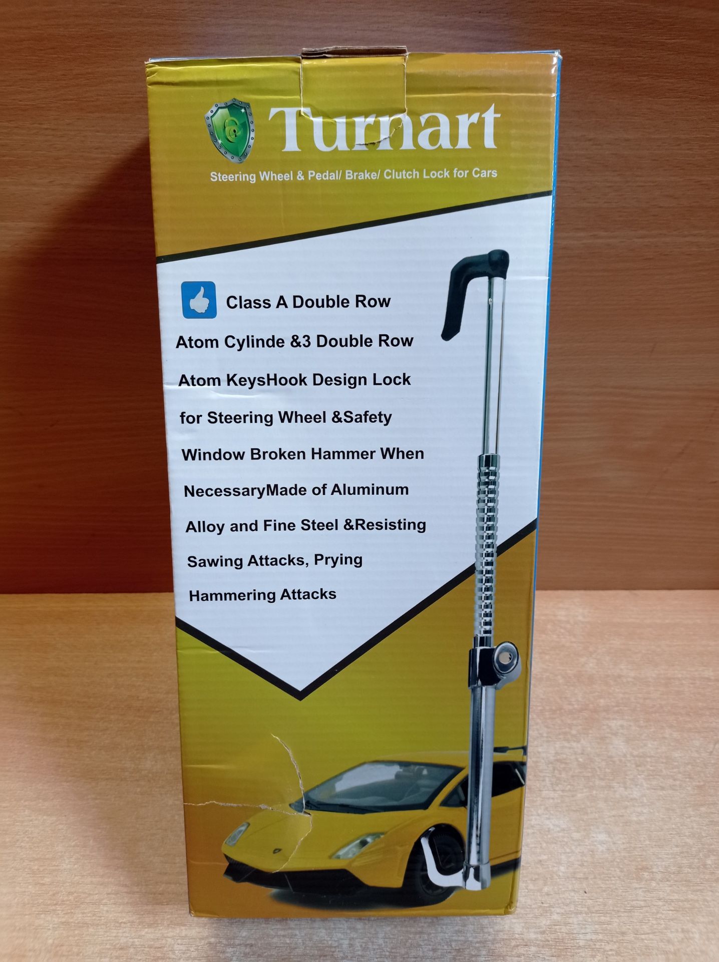 RRP £36.83 Turnart Steering Wheel Lock for Vans - Image 2 of 2