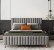 RRP £182.65 Cosy Sleep Upholstered Bed Double & King | Easy Assembly