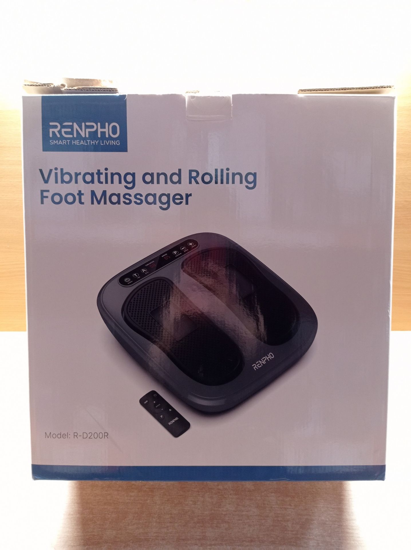 RRP £106.16 RENPHO Vibrating Foot Massager for Pain and Circulation - Image 2 of 2