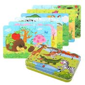 RRP £12.51 EDATOFLY 6 Sheets Puzzles for 3 Year Olds