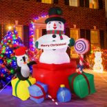 RRP £44.51 icyant Snowman Christmas Inflatables