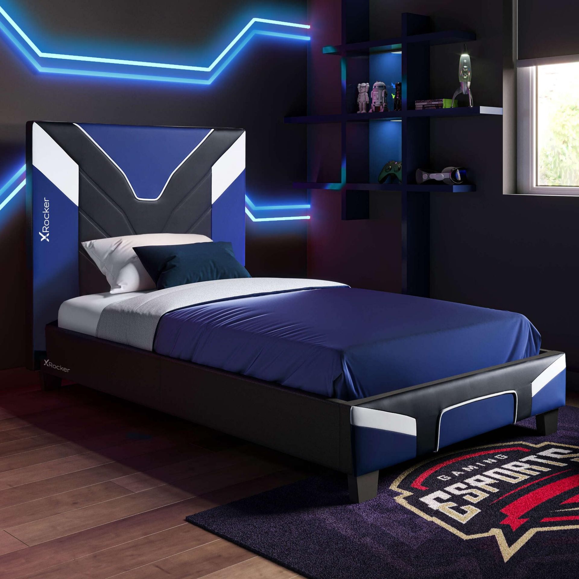 RRP £148.40 X-Rocker Cerberus Gaming Bed