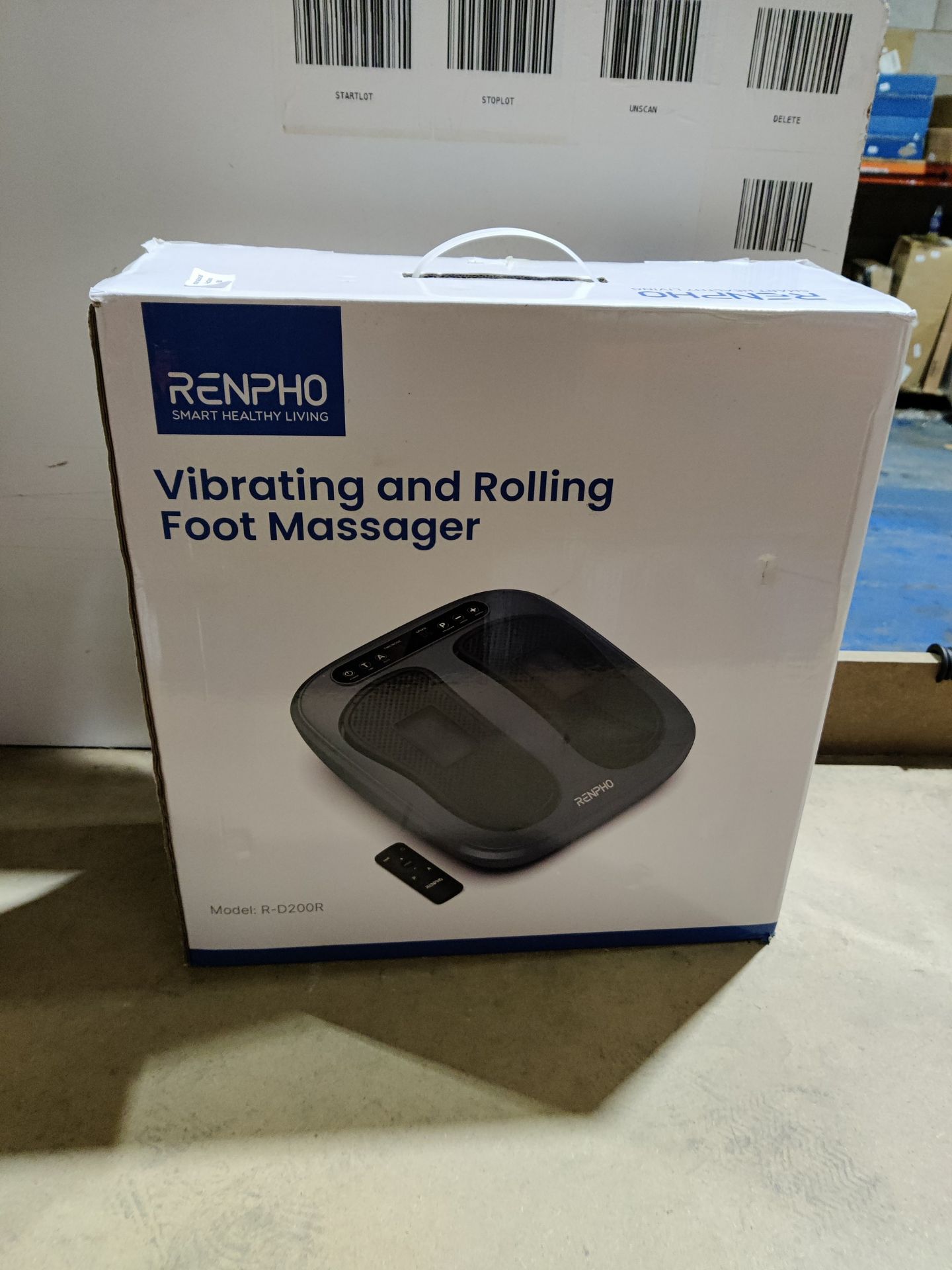 RRP £106.16 RENPHO Vibrating Foot Massager for Pain and Circulation - Image 2 of 2