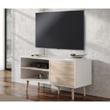 RRP £119.86 WAMPAT TV Stand with Storage Space and Cable Management