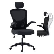 RRP £85.04 OWAY HOMELIVING Ergonomic Office Chair with Lumber