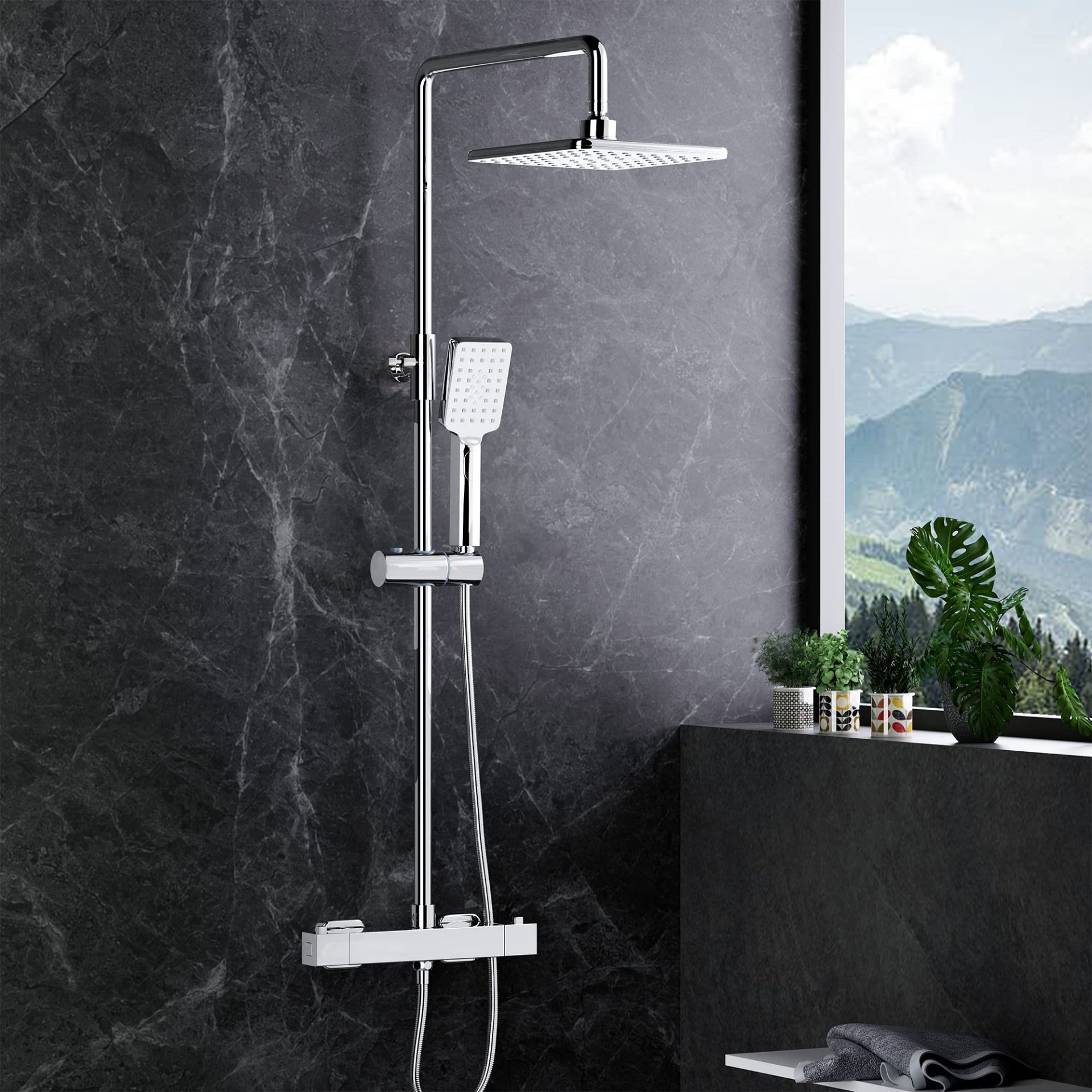 RRP £133.85 MORADO Thermostatic Shower Set