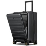 RRP £173.80 LEVEL8 Carry-on Suitcase Hand Luggage with Laptop Compartment