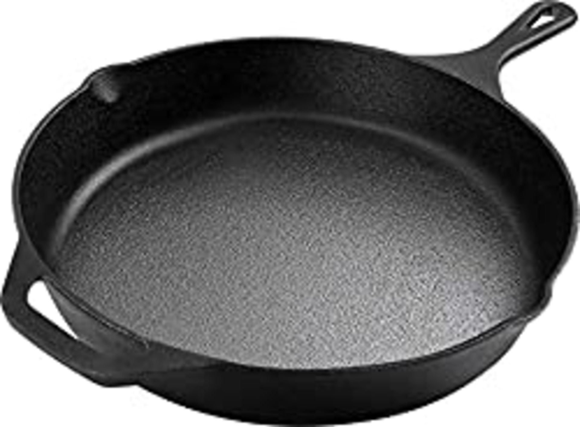 RRP £35.61 KICHLY Pre-Seasoned Cast Iron Skillet