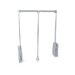 RRP £46.80 Emuca - Hang pull down wardrobe rail lift