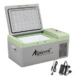 RRP £169.98 Alpicool Y16 15L Car Fridge 12v Car Mini Fridge Car