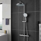 RRP £137.59 MORADO Thermostatic Shower Mixer Set Thermostatic