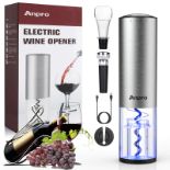 RRP £22.82 Anpro Fully Automatic Electric Bottle Opener - Wine Pourer