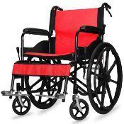 RRP £214.39 Made Mobility Lightweight Folding Wheelchair