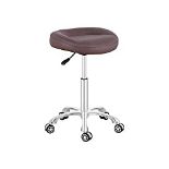 RRP £85.40 Senkelly Beauty workshop stool on wheels swivel salon stool