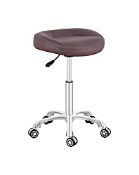 RRP £85.40 Senkelly Beauty workshop stool on wheels swivel salon stool