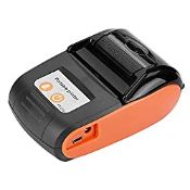 RRP £26.36 Wendry 58 mm Mini Bluetooth Thermal Label Printer