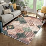 RRP £34.24 ORTIGIA Area Rugs Abstract Moroccan Vintage Oriental