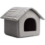 RRP £31.95 BEJOY Cat Bed Cat House Small Dog House Kitten Bed Pet House Warm Puppy Bed