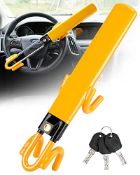 RRP £42.35 Tevlaphee Steering Wheel Lock Twin Bar