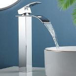 RRP £43.70 Maynosi Bathroom Waterfall Basin Mixer Tap