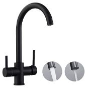 RRP £62.43 Maynosi 3 Way Kitchen Mixer Tap with Drinking Filtered Water Outlet