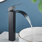 RRP £44.50 Maynosi Bathroom Waterfall Basin Mixer Tap