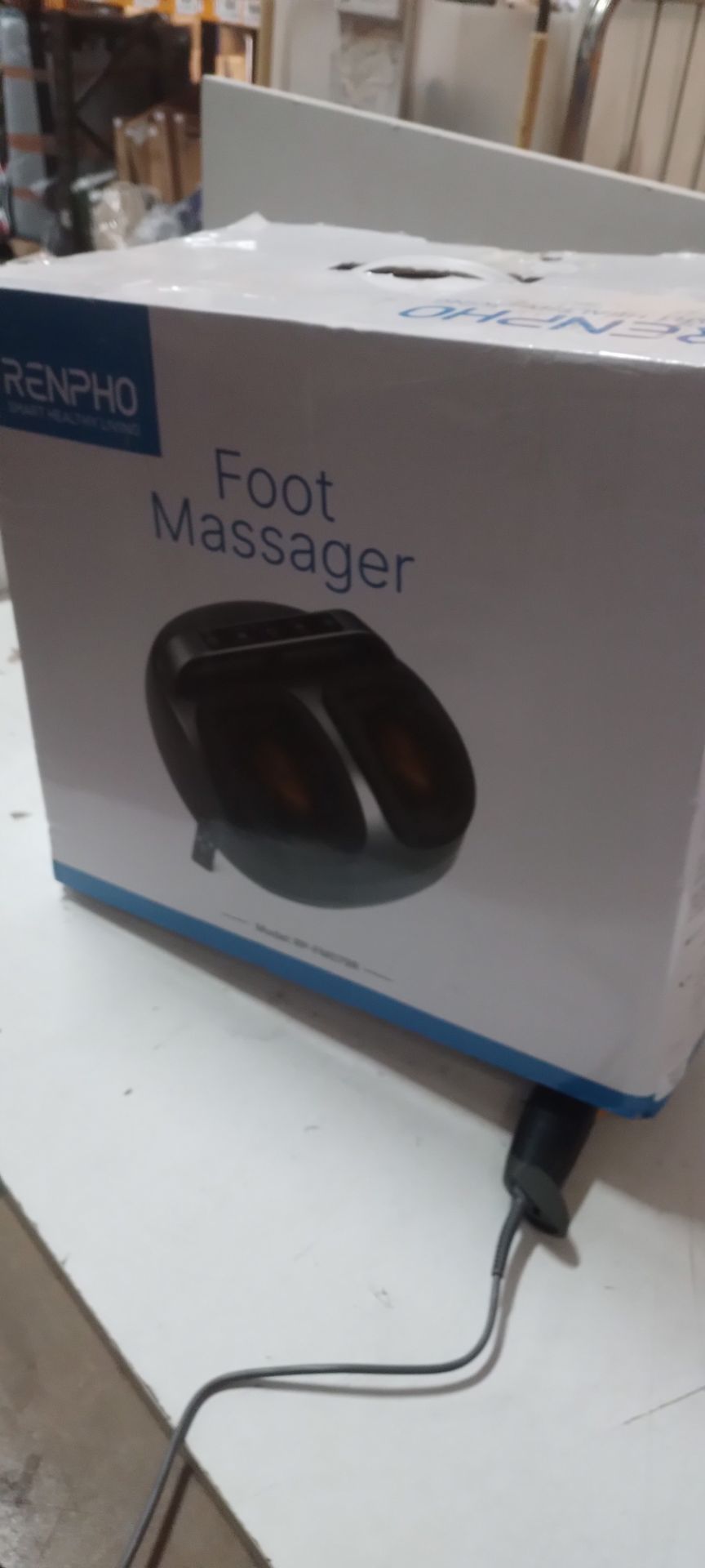 RRP £159.82 RENPHO Foot Massager Machine with Heat - Image 2 of 2