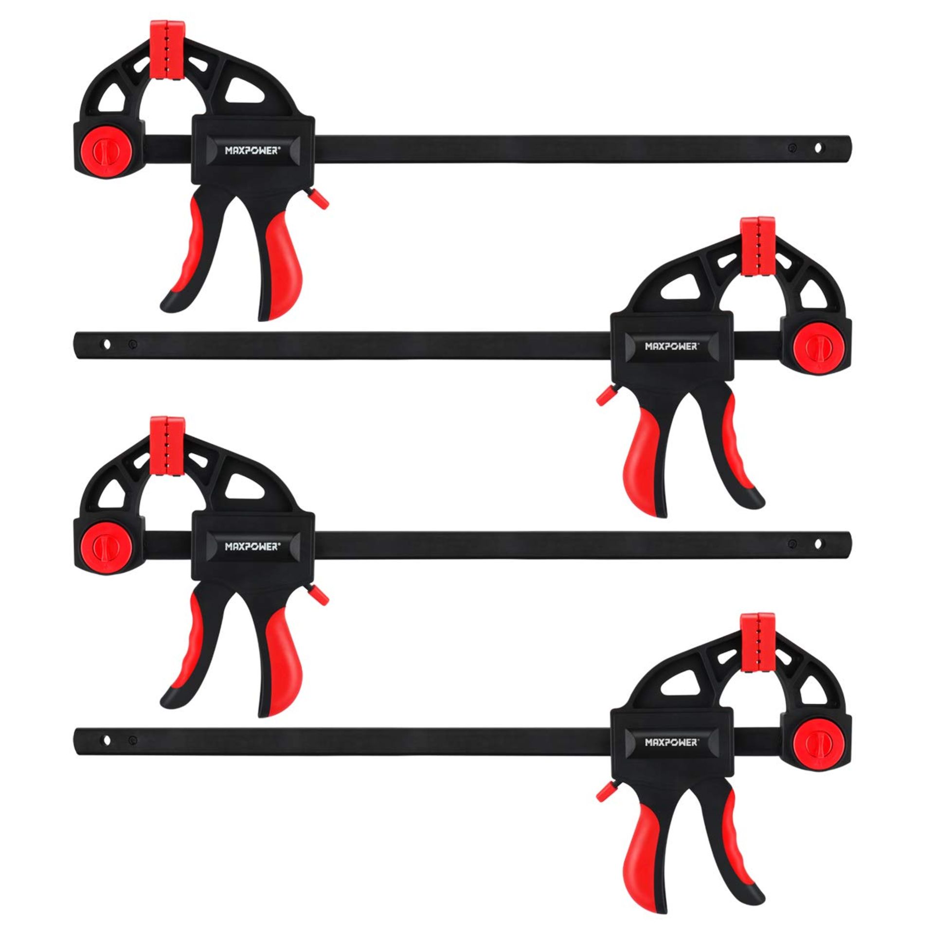 RRP £42.25 Ratchet Bar Clamp 4PCs