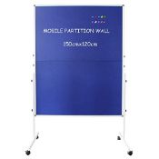 RRP £114.16 XIWODE Foldable Mobile Room Divider