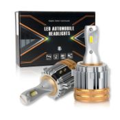 RRP £27.36 OPP ULITE H7 LED Headlight Bulbs 86W 8600LM CSP Chip