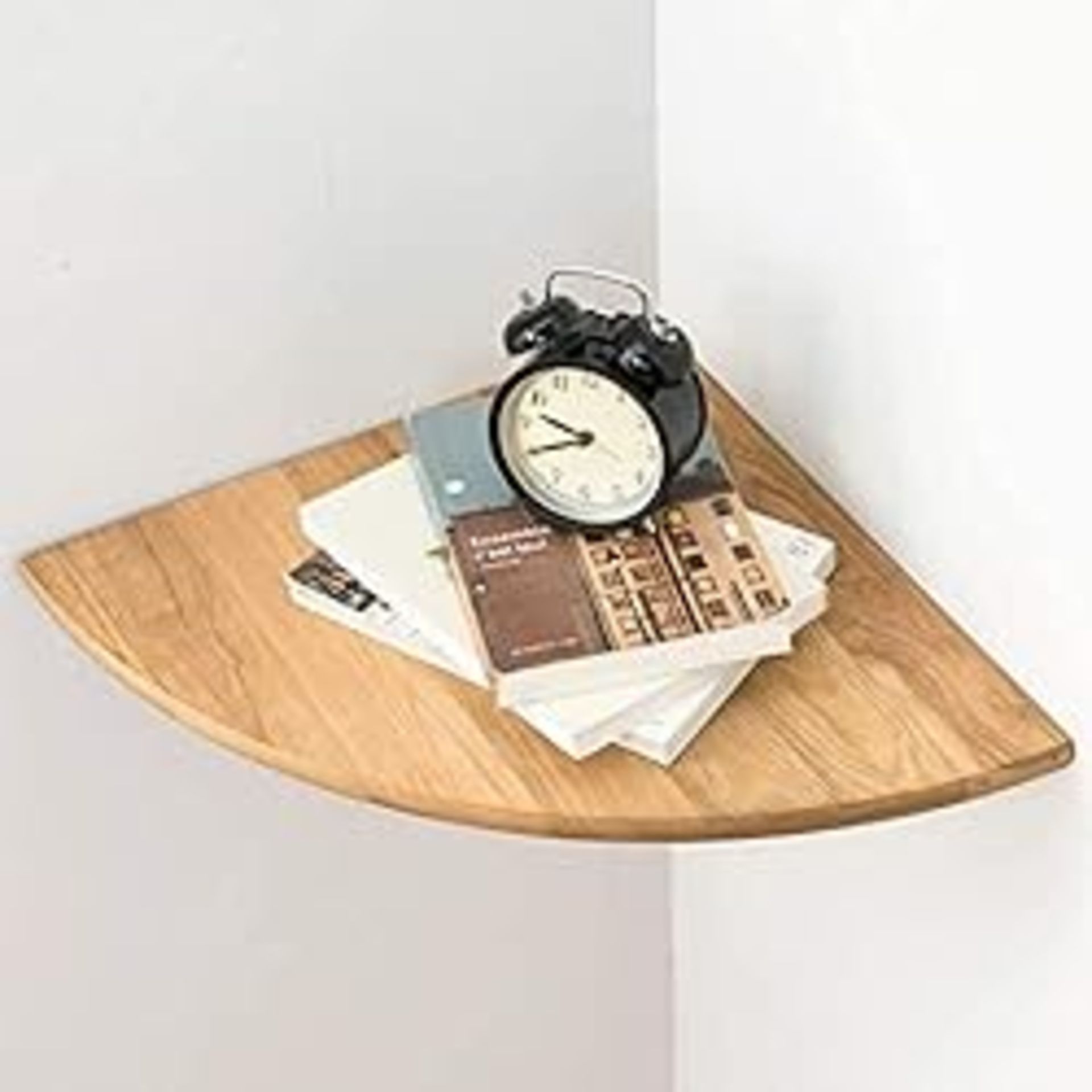 RRP £38.28 GIEANOO Wood Corner shelf