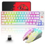 RRP £29.02 Wireless Gaming Keyboard and Mouse Combo for Windows