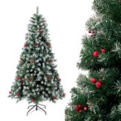 RRP £45.65 5FT Snowy Artificial Christmas Tree