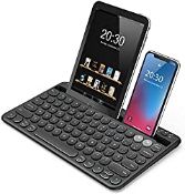 RRP £26.19 Seenda Bluetooth Keyboard with Tablet/Phone Holder