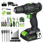 RRP £48.62 Galax PRO Cordless Drill