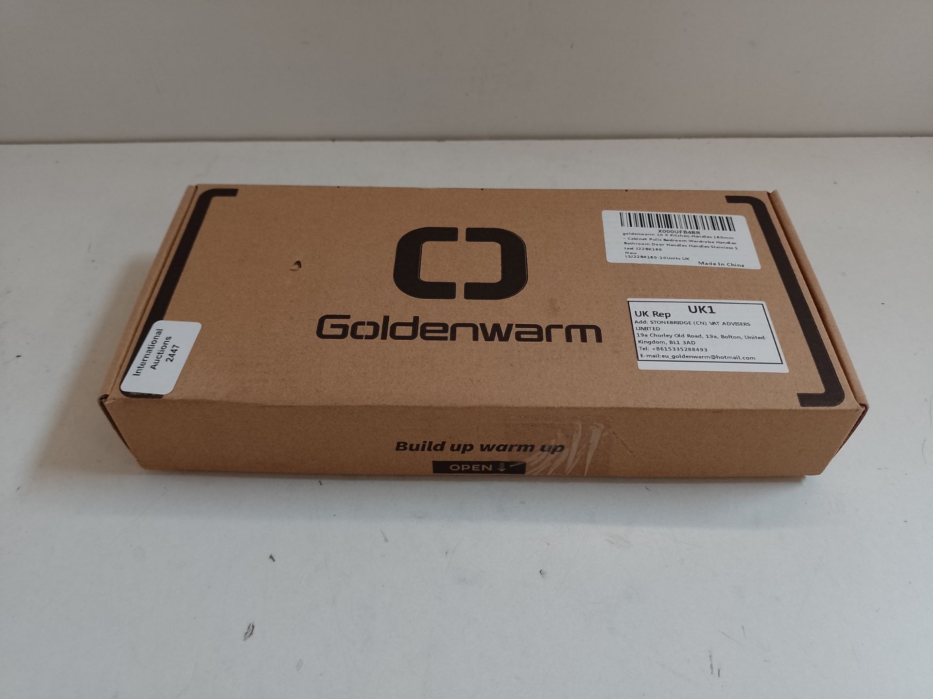 RRP £25.63 goldenwarm 10 X Kitchen Handles 160mm Cabinet Pulls - Image 2 of 2