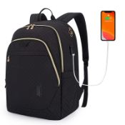 RRP £22.82 bagsmart Laptop Backpack for Women Travel Backpack