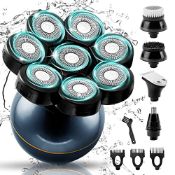 RRP £53.65 Snowtaros 8D Head Shavers for Bald Men