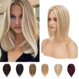 RRP £55.94 6inch Hair Topper for Thinning Hair Women Clip in Real