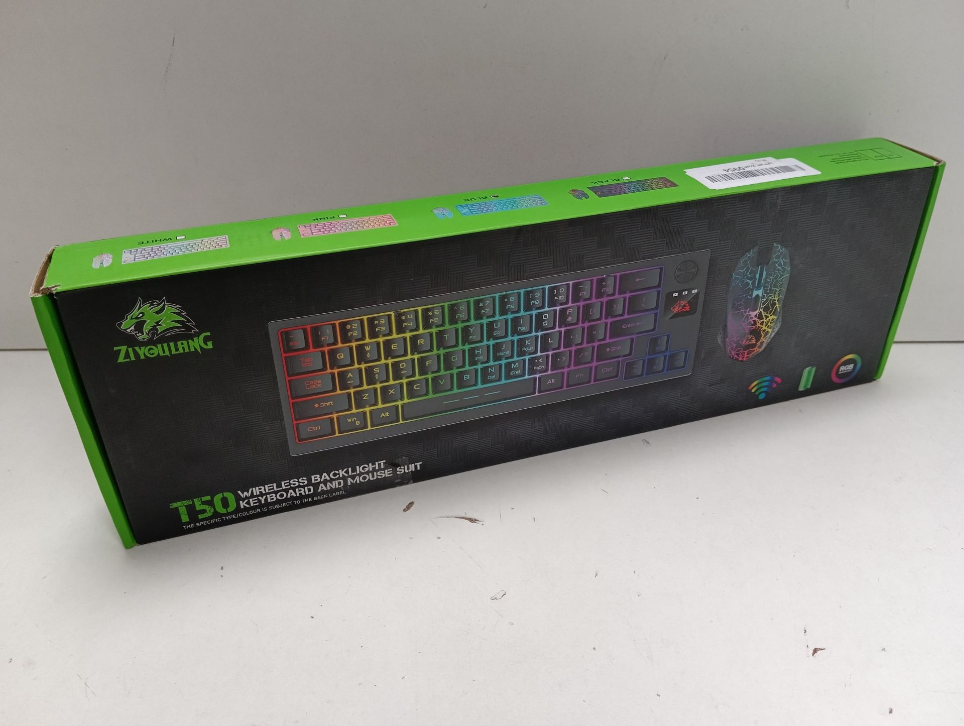 RRP £27.39 Wireless Keyboard and Mouse Set - Image 2 of 2