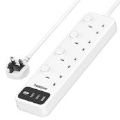 RRP £22.82 Extension Lead with 3 USB Slots