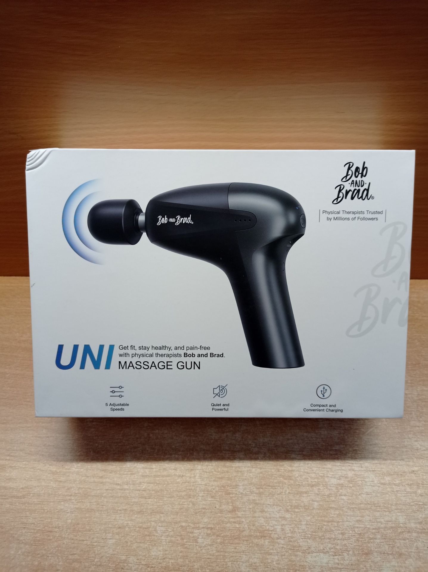 RRP £79.90 Bob and Brad UNI Massage Gun Mini Deep Tissue - Image 2 of 2