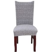 RRP £19.40 TEERFU Dining Room Chair Covers Slipcovers Set of 4