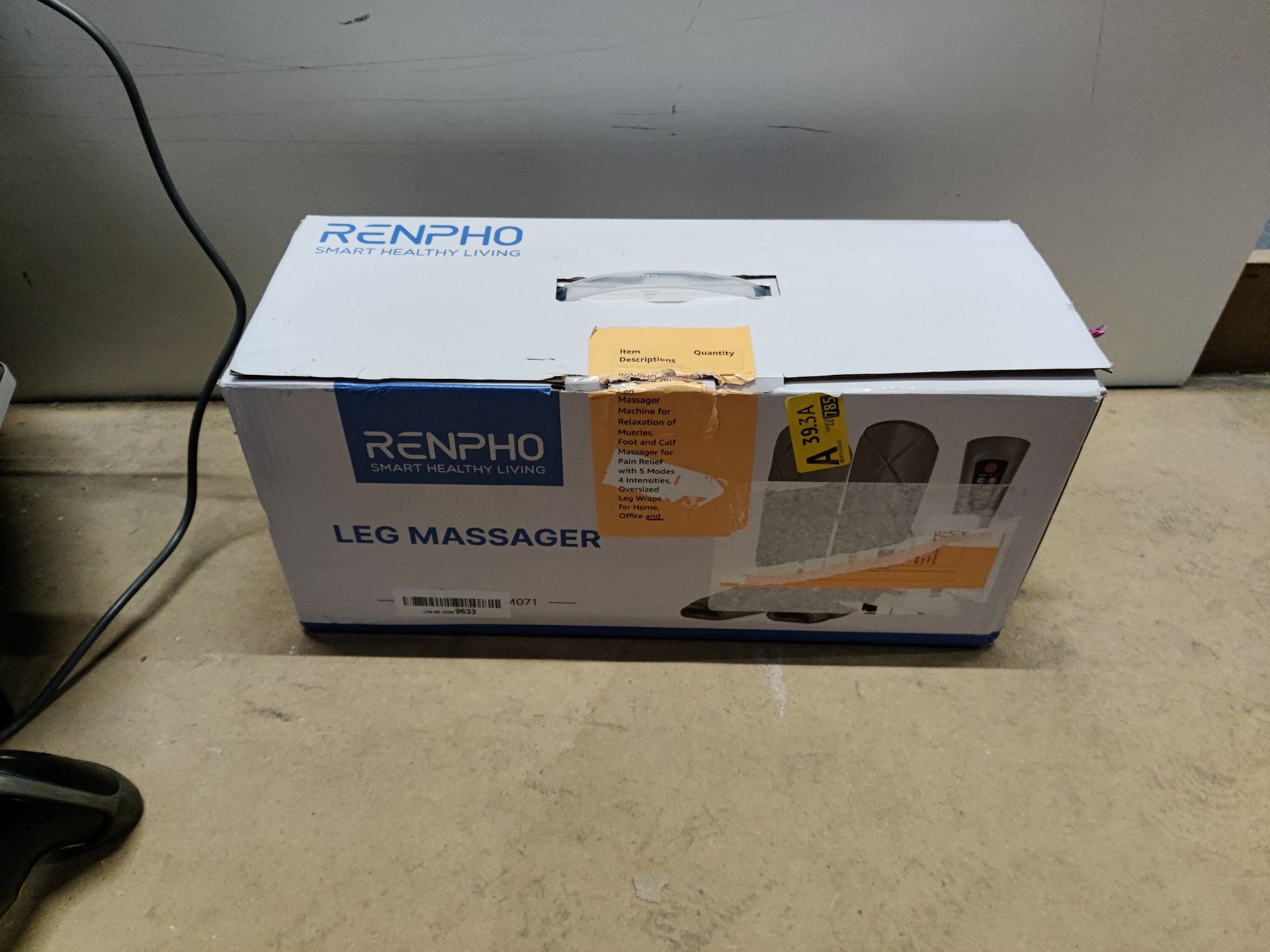 RRP £91.32 RENPHO Air Leg Massager Machine for Relaxation of Muscles - Image 2 of 2