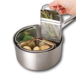 RRP £18.25 Family Saucepan Triple Pan Divider Separator Set