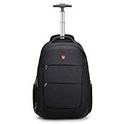 RRP £68.49 CCGG OIWAS Travel Backpack with Wheels
